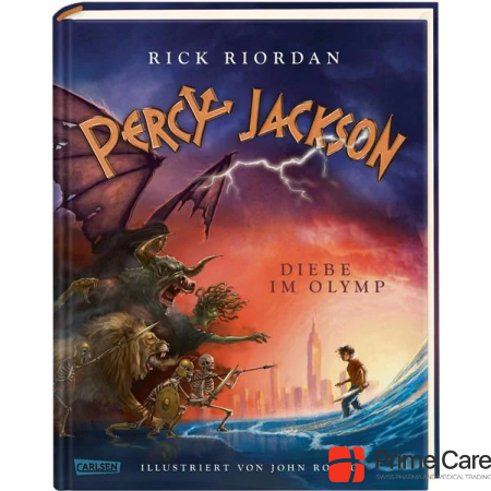  Percy Jackson - Thieves on Olympus (color illustrated decorative edition) (Percy Jackson 1)
