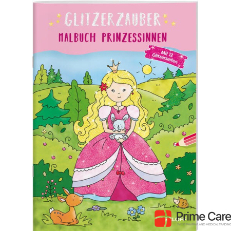 Tessloff Glitter magic coloring book. Princesses