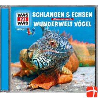 Tessloff WAS IST WAS Hörspiel: Schlangen & Echsen/ Wunderwelt Vögel