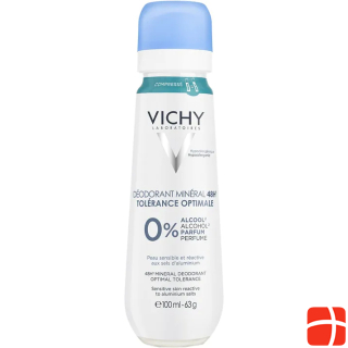 Vichy Deo Spray Optimal Compatible 48H 100 ml