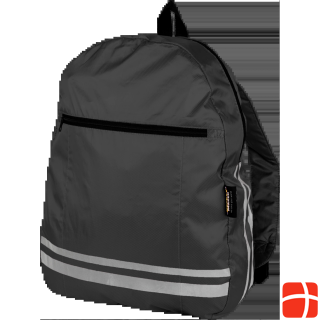 SafetyMaker Backpack with reflective stripes black