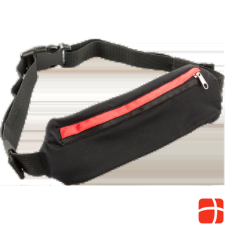 SafetyMaker LED fanny pack black/red