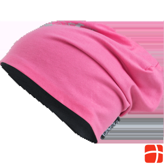 SafetyMaker Reversible beanie reflective pink/silver