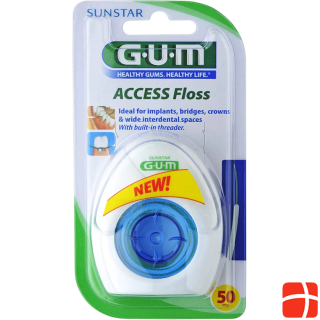 GUM Acces Floss Zahnseide (50 Stk)