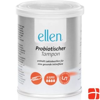 Ellen Probiotic Tampon Super (8 pcs)