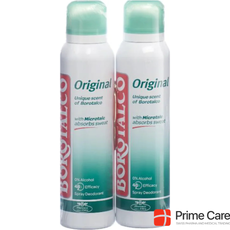 Borotalco Deo Original Spray (2 x 150ml)