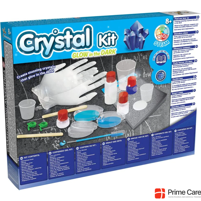 Science4you cience you Crystal Factory Glow in the Dark