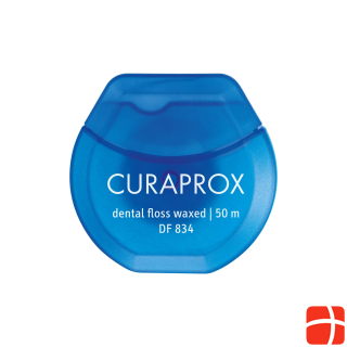 Curaprox DF 834 Вощеная зубная нить