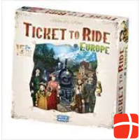 Swissgames-Spiele Ticket To Ride - Zug Um Zug Europe 15Th Anniversary