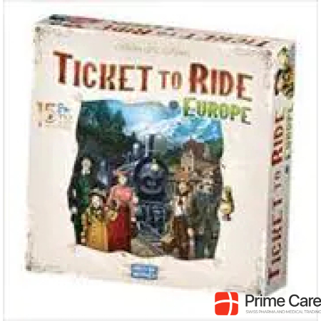 Swissgames-Spiele Ticket To Ride - Zug Um Zug Europe 15Th Anniversary