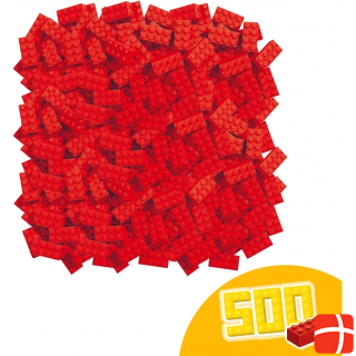 Simba Blox 500 красный 8 камней россыпью
