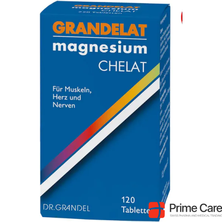 Grandelat Magnesium Tabletten Chelat (120Stk)