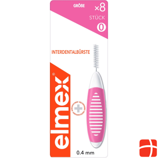 Elmex Interdental brushes 0.4mm Pink (8 pcs)