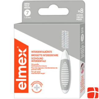 Elmex Interdental Brushes 1.3mm Grey (8 pcs)