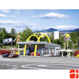 Vollmer N McDonald's fast food restaurant with McDrive