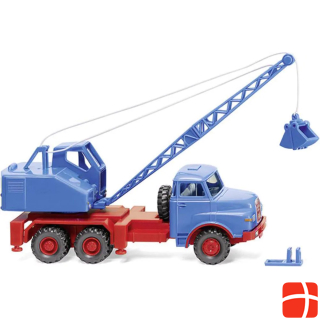 Wiking H0 MAN/Fuchs crane truck