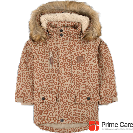 Kuling Val Thorens Winterparka Brown Leopard
