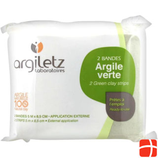 Argiletz Healing earth green strips (2 pcs)