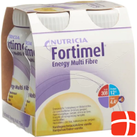 Fortimel Energy Multi Fibre Vanille (4x200ml)