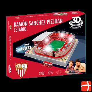Стадион Eleven Force Sevilla FC 3D со светодиодной подсветкой | Стадион FC Sevilla Ramon Sanchez Pizjuan 3D Puzzle