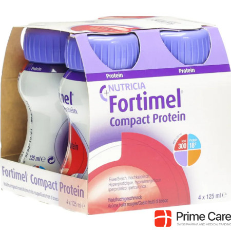 Fortimel Compact Protein Forest Fruit (4x125ml)