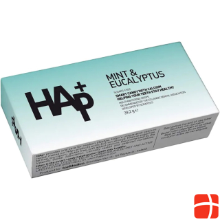 HAp+ Lutschtabletten Minze Eukalyptus Aroma (16 Stk)