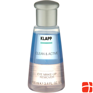 Klapp CLEAN & ACTIVE Средство для снятия макияжа с глаз 100 мл