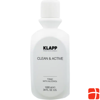 Klapp CLEAN & ACTIVE Тоник со спиртом 1000 мл