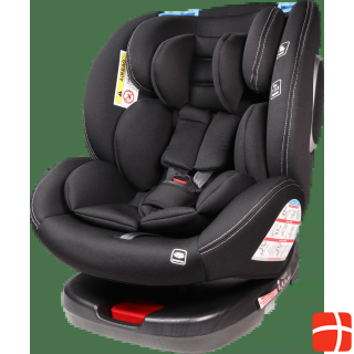 Ding Baby Autositz Cruz 360°- Isofix - 0-36 kg - Schwarz