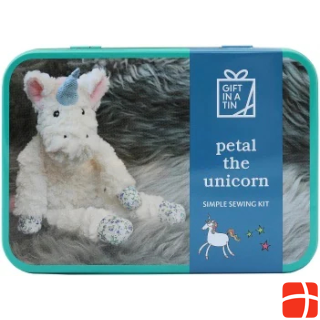Apples to Pears Gift in a Tin - Petal the Unicorn - Simple Sewing Kit - Gift Box
