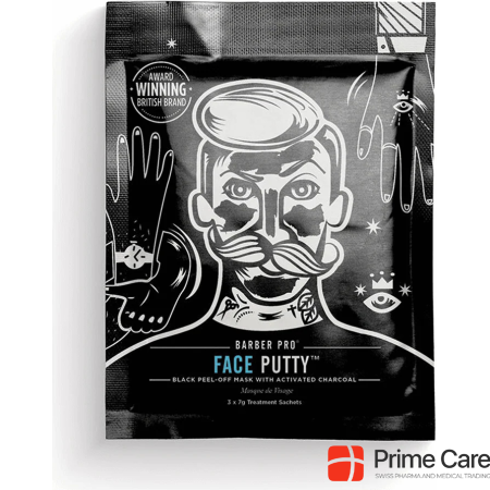 Barber Pro Face Putty (Activated Charcoal)