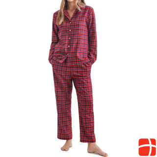 Seidensticker X-Mas Classic Damen Pyjama lang
