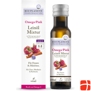 Bio Planète Omega Pink Linseed Oil Mixture (100ml)