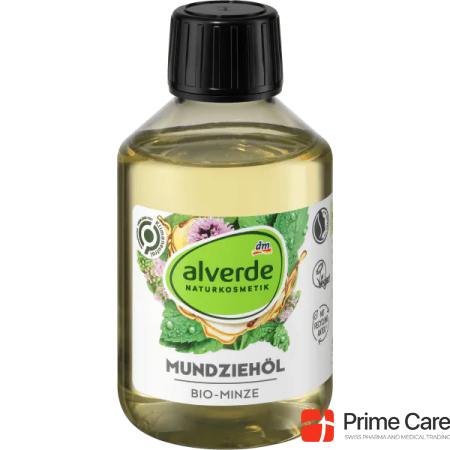 alverde Mouth drawing oil organic mint