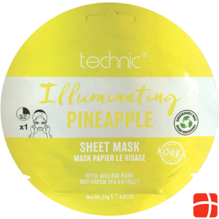 Technic Sheet Mask, bright pineapple