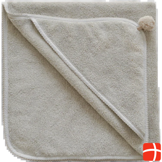Garbo & Friends Baby Hooded Bath Towel Thyme