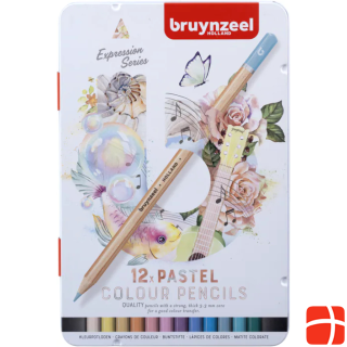 Bruynzeel Expression color pencils pastel 12s