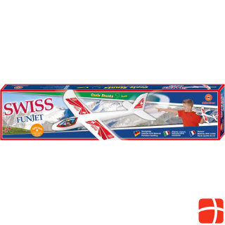 Günther Flugspiele Throw glider Swiss Funjet