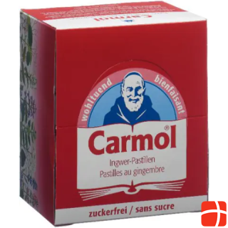 Carmol Ginger pastilles (12x45g)