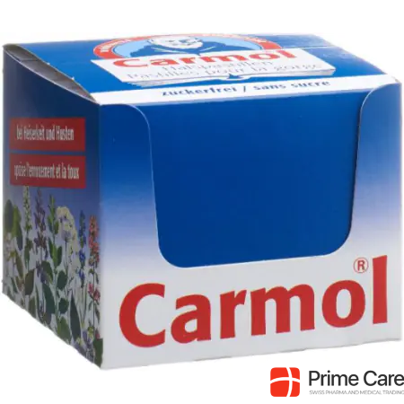 Леденцы от горла Carmol без сахара (12х45г)