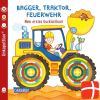  Baby Pixi (unbreakable) 115: digger, tractor, fire department