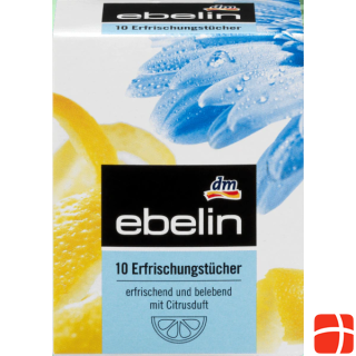 ebelin Refreshing wipes with citrus scent