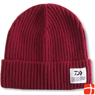 Daiwa D-VEC Burgundy knitted hat