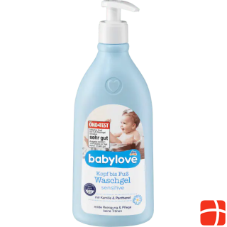babylove Wash gel head to toe sensitive