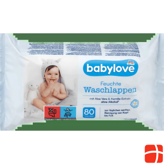 babylove Wet washcloths