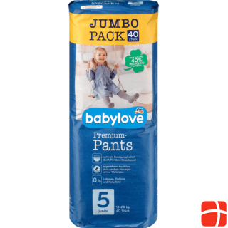 babylove Pants Premium size 5, Junior, 13-20 kg, Jumbo Pack