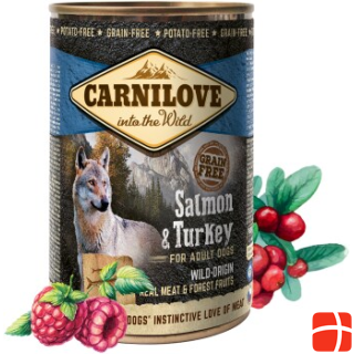 Carnilove Dog Adult Wet Food Salmon & Turkey