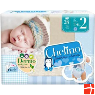 Chelino fashion & love diapers size 2 3-6kg (28 pcs)
