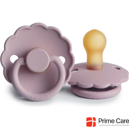 Frigg Latex pacifier Daisy Lilac 0-6 M