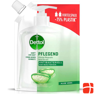 Dettol Liquid care soap refill bag aloe vera